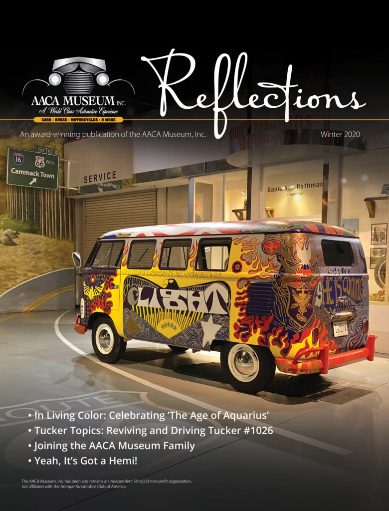 Reflections Magazine Light Bus Cover